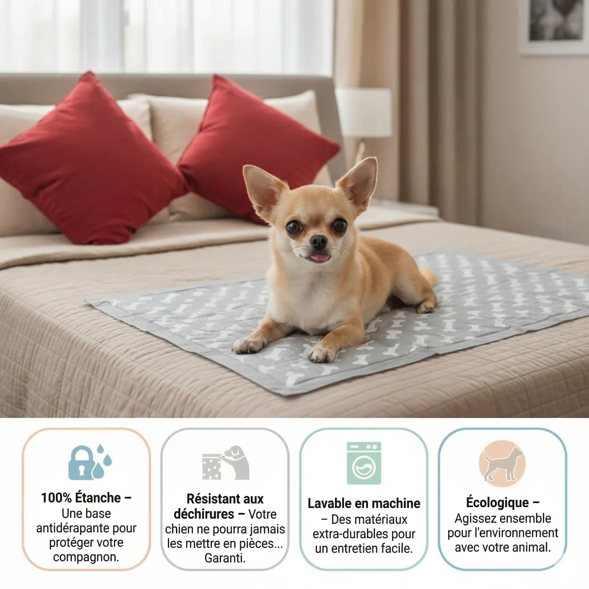 Tapis de propreté WoofPad